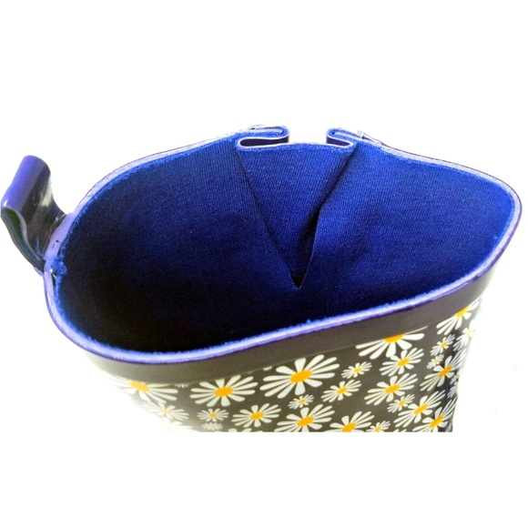 Women's Rubber Mid Calf Rain Boots, RB-3151, Daisy - Picture 6 of 6